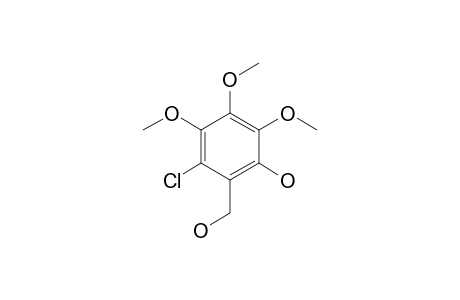 ALCALINAPHENOL_C;3-CHLORO-2-(HYDROXYMETHYL)-4,5,6-TRIMETHOXYPHENOL