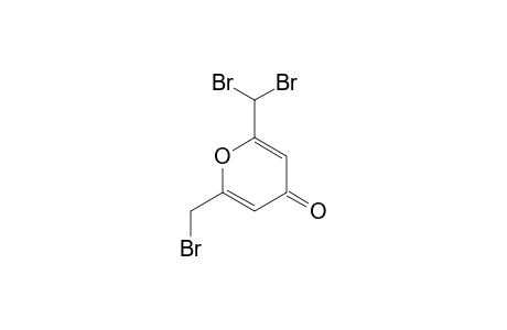6-BROMOMETHYL-2-DIBROMOMETHYL-4-H-PYRAN-4-ONE