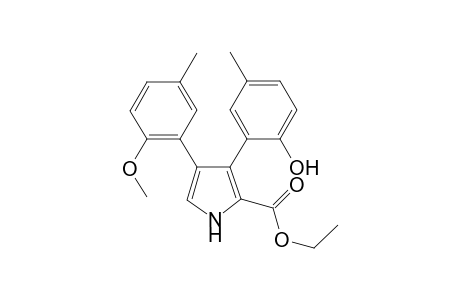 Ethyl 3-(2-Hydroxy-5-methylphenyl)-4-(2-methoxy-5-methylphenyl)-1H-pyrrole-2-carboxylate