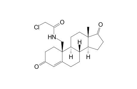Acetamide, 2-chloro-N-(3,17-dioxoandrost-4-en-19-yl)-