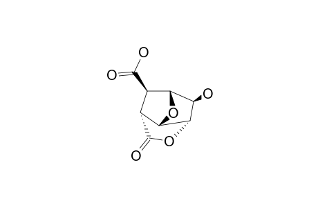(+/-)-2-EXO-HYDROXY-5-OXO-4,8-DIOXA-TRICYCLO-[4.2.1.0(3,7)]-NONAN-9-EXO-CARBOXYLIC-ACID