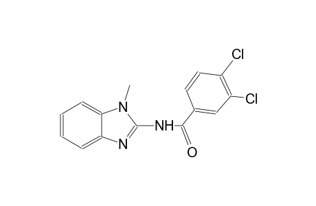 3,4-dichloro-N-(1-methyl-1H-benzimidazol-2-yl)benzamide