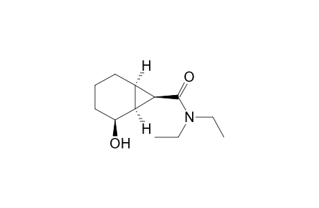 (1S,2S,6R,7R)-N,N-Diethyl-2-hydroxybicyclo[4.1.0]heptane-7-carboxamide