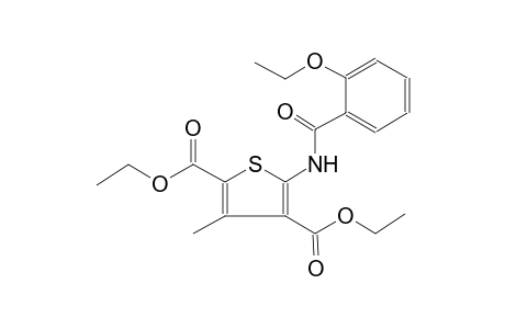 2,4-thiophenedicarboxylic acid, 5-[(2-ethoxybenzoyl)amino]-3-methyl-,diethyl ester