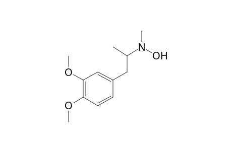 N-(3,4-DIMETHOXY-alpha-METHYLPHENETHYL)-N-METHYLHYDROXYLAMINE