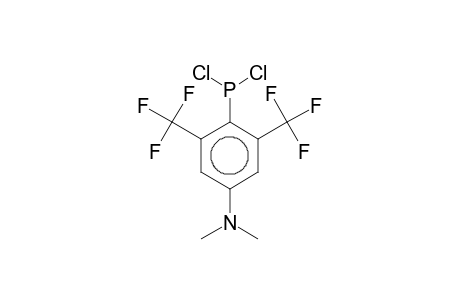 4-(dimethylamino)-2,6-bis(trifluoromethyl)phenylphosphonous dichloride