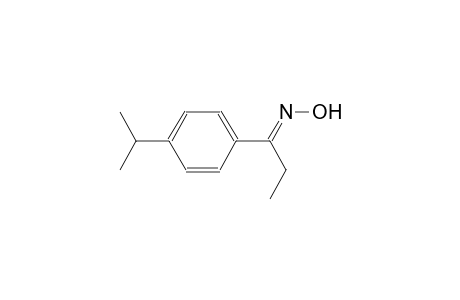 (1E)-1-(4-isopropylphenyl)-1-propanone oxime
