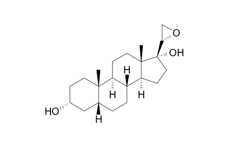 20α,21-epoxy-5β-pregnane-3α,17-diol