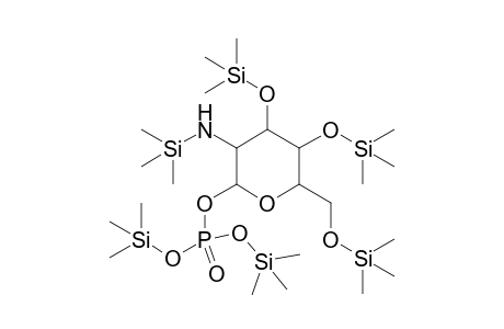 alpha-glucosamine 1-phosphate, 6TMS