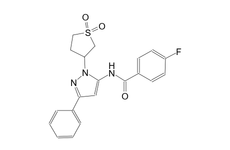 benzamide, 4-fluoro-N-[3-phenyl-1-(tetrahydro-1,1-dioxido-3-thienyl)-1H-pyrazol-5-yl]-