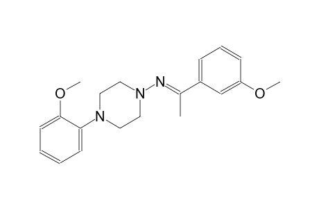 1-piperazinamine, 4-(2-methoxyphenyl)-N-[(E)-1-(3-methoxyphenyl)ethylidene]-