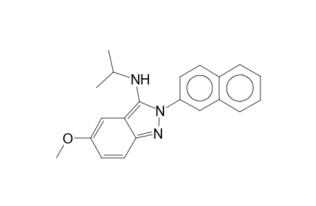 Isopropyl-(5-methoxy-2-naphthalen-2-yl-2H-indazol-3-yl)-amine