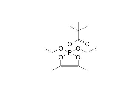 2,2-DIETHOXY-2-PIVALOYLOXY-4,5-DIMETHYL-1,3,2-DIOXAPHOSPHOLENE