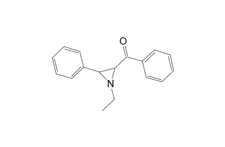 Methanone, (1-ethyl-3-phenyl-2-aziridinyl)phenyl-, cis-