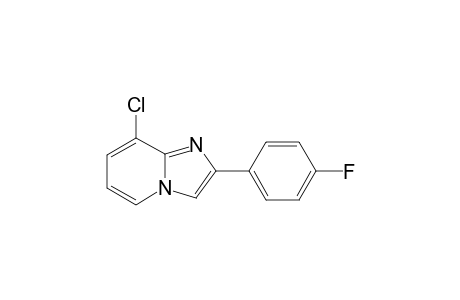 8-CHLORO-2-(4-FLUOROPHENYL)-IMIDAZO-[1,2-A]-PYRIDINE
