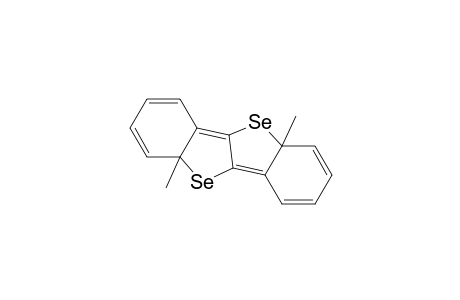 Benzoselenopheno[3,2-b][1]benzoselenophene, 5a,10a-dihydro-5a,10a-dimethyl-, cis-(.+-.)-