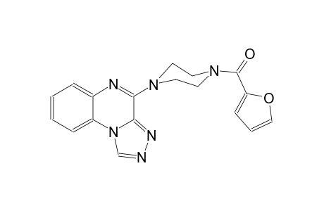 [1,2,4]triazolo[4,3-a]quinoxaline, 4-[4-(2-furanylcarbonyl)-1-piperazinyl]-