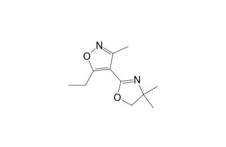 Isoxazole, 4-(4,5-dihydro-4,4-dimethyl-2-oxazolyl)-5-ethyl-3-methyl-