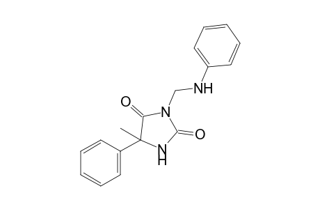 3-(anilinomethyl)-5-methyl-5-phenylhydantoin