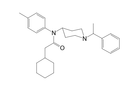 2-cyclohexyl-N-4-methylphenyl-N-[1-(1-phenylethyl)piperidin-4-yl]acetamide