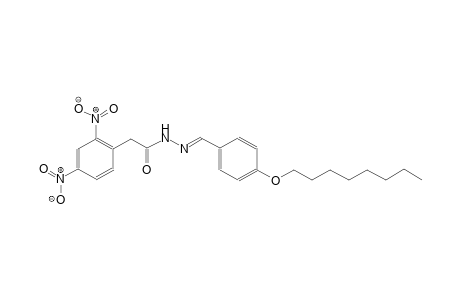 benzeneacetic acid, 2,4-dinitro-, 2-[(E)-[4-(octyloxy)phenyl]methylidene]hydrazide