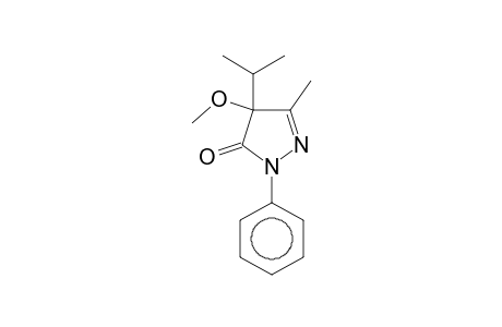 4-Isopropyl-4-methoxy-1-phenyl-pyrazol-5-on