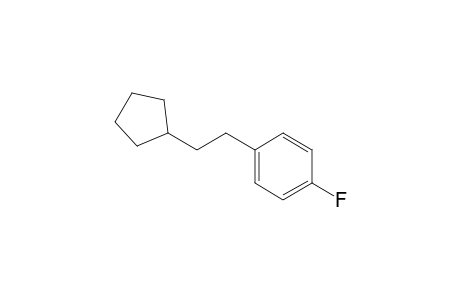 1-(2-Cyclopentylethyl)-4-fluorobenzene