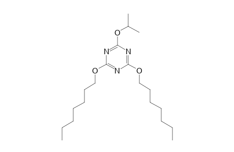 2,4-BIS-(HEPTYLOXY)-6-ISOPROPOXY-1,3,5-TRIAZINE