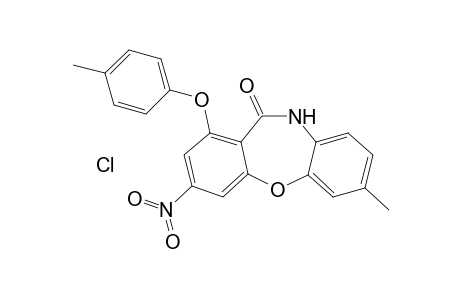 7-Methyl-1-(4-methylphenoxy)-3-nitrodibenzo[b,f][1,4]oxazepin-11(10H)-one hydrochloride