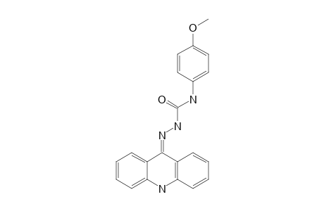4-METHOXYPHENYL-1-(9,10-DIHYDROACRIDIN-9-YLIDENE)-SEMICARBAZIDE
