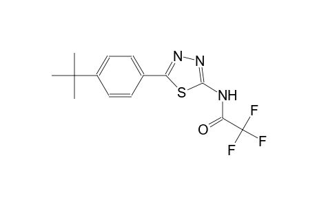 N-[5-(4-tert-butylphenyl)-1,3,4-thiadiazol-2-yl]-2,2,2-trifluoroacetamide