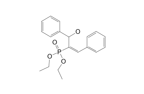 (E)-2-diethoxyphosphoryl-1,3-di(phenyl)prop-2-en-1-ol