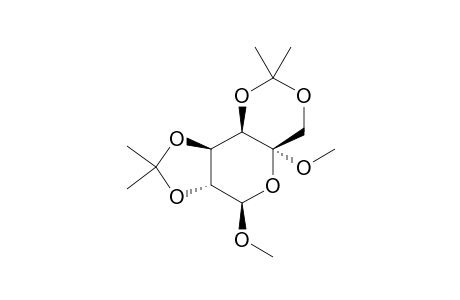 METHYL-2,3:4,6-DI-O-ISOPROPYLIDENE-5-C-METHOXY-BETA-D-GALACTOPYRANOSIDE