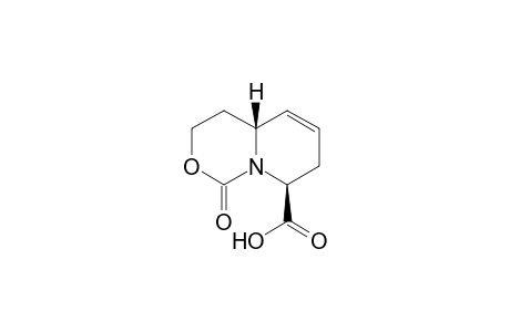 1H,3H-Pyrido[1,2-c][1,3]oxazine-8-carboxylic acid, 4,4a,7,8-tetrahydro-1-oxo-, cis-