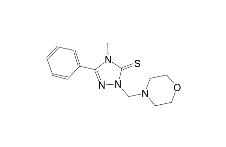 4-methyl-2-(4-morpholinylmethyl)-5-phenyl-2,4-dihydro-3H-1,2,4-triazole-3-thione