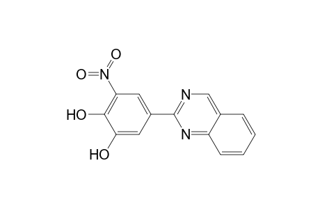 1,2-Benzenediol, 3-nitro-5-(2-quinazolinyl)-