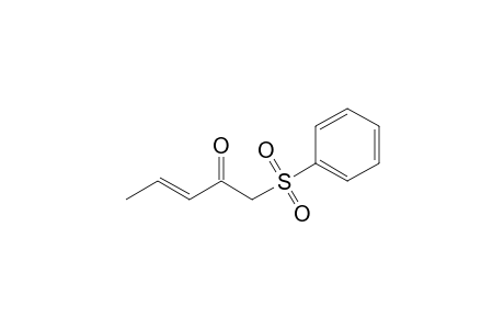 (E)-1-Phenylsulfonyl-3-penten-2-one