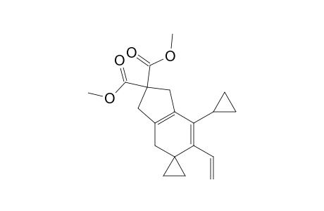 DIMETHYL-SPIRO-[CYCLOPROPANE-1,4'-[2'-CYCLOPROPYL-3'-VINYLBICYCLO-[4.3.0]-NONA-1'(6'),2'-DIENE-8',8'-DICARBOXYLATE]]