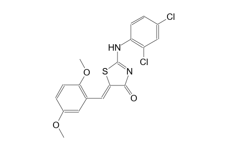 (5Z)-2-(2,4-dichloroanilino)-5-(2,5-dimethoxybenzylidene)-1,3-thiazol-4(5H)-one