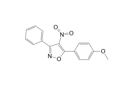 5-(4-Methoxyphenyl)-4-nitro-3-phenyl-1,2-oxazole