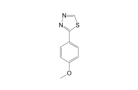 2-(4-METHOXYPHENYL)-1,3,4-THIADIAZOLE