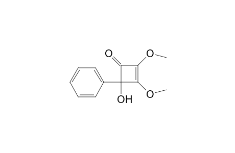 2,3-Dimethoxy-4-oxidanyl-4-phenyl-cyclobut-2-en-1-one