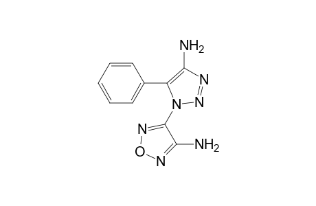 Furazan-4-amine, 3-(4-amino-5-phenyl-1,2,3-triazol-1-yl)-