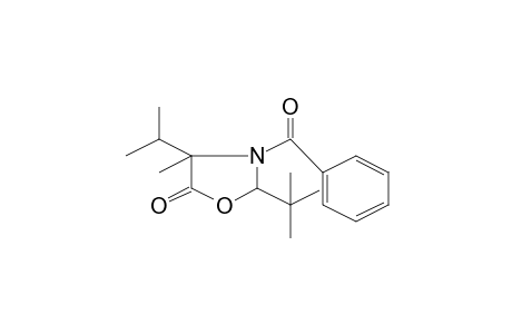 3-Benzoyl-2-tert-butyl-4-isopropyl-4-methyl-1,3-oxazolidin-5-one