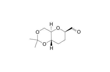 (4aR,6R,8aS)-Perhydro-2,2-dimethyl-6-formylpyrano[2,3-d]-1,3-dioxin