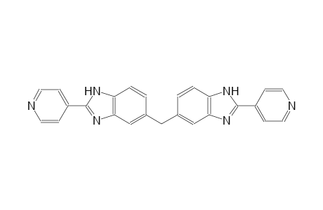 1H-benzimidazole, 2-(4-pyridinyl)-5-[[2-(4-pyridinyl)-1H-benzimidazol-5-yl]methyl]-