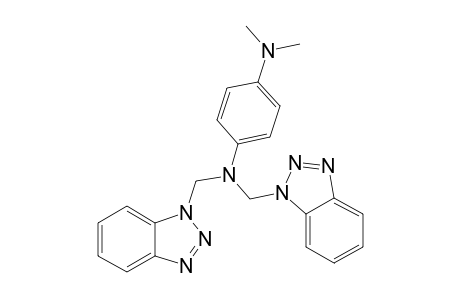 N,N-BIS-(BENZOTRIAZOL-1-YL-METHYL)-4-DIMETHYLAMINO-ANILINE