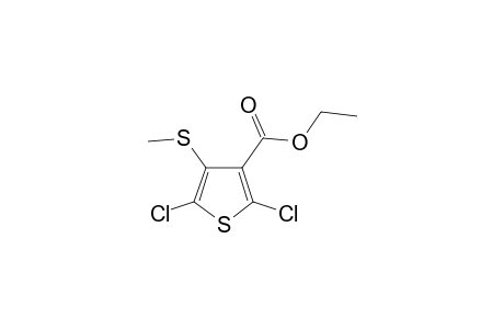 Ethyl 2,5-dichloro-4-(methylthio)thiophene-3-carboxylate