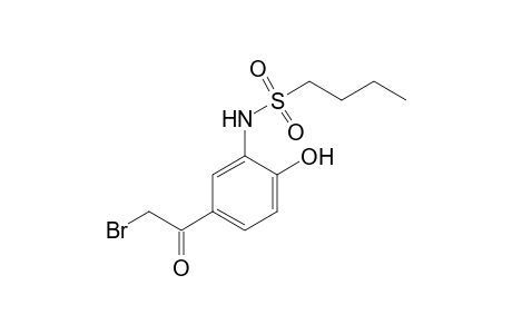 5'-(bromoacetyl)-2'-hydroxy-1-butanesulfonanilide