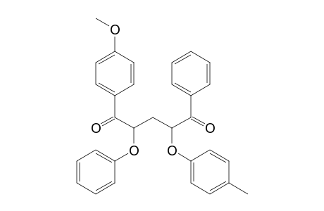 1-(4-Methoxyphenyl)-4-(4-methylphenoxy)-2-phenoxy-5-phenylpentane-1,5-dione